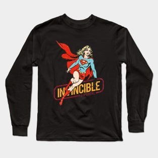 Invicible woman Long Sleeve T-Shirt